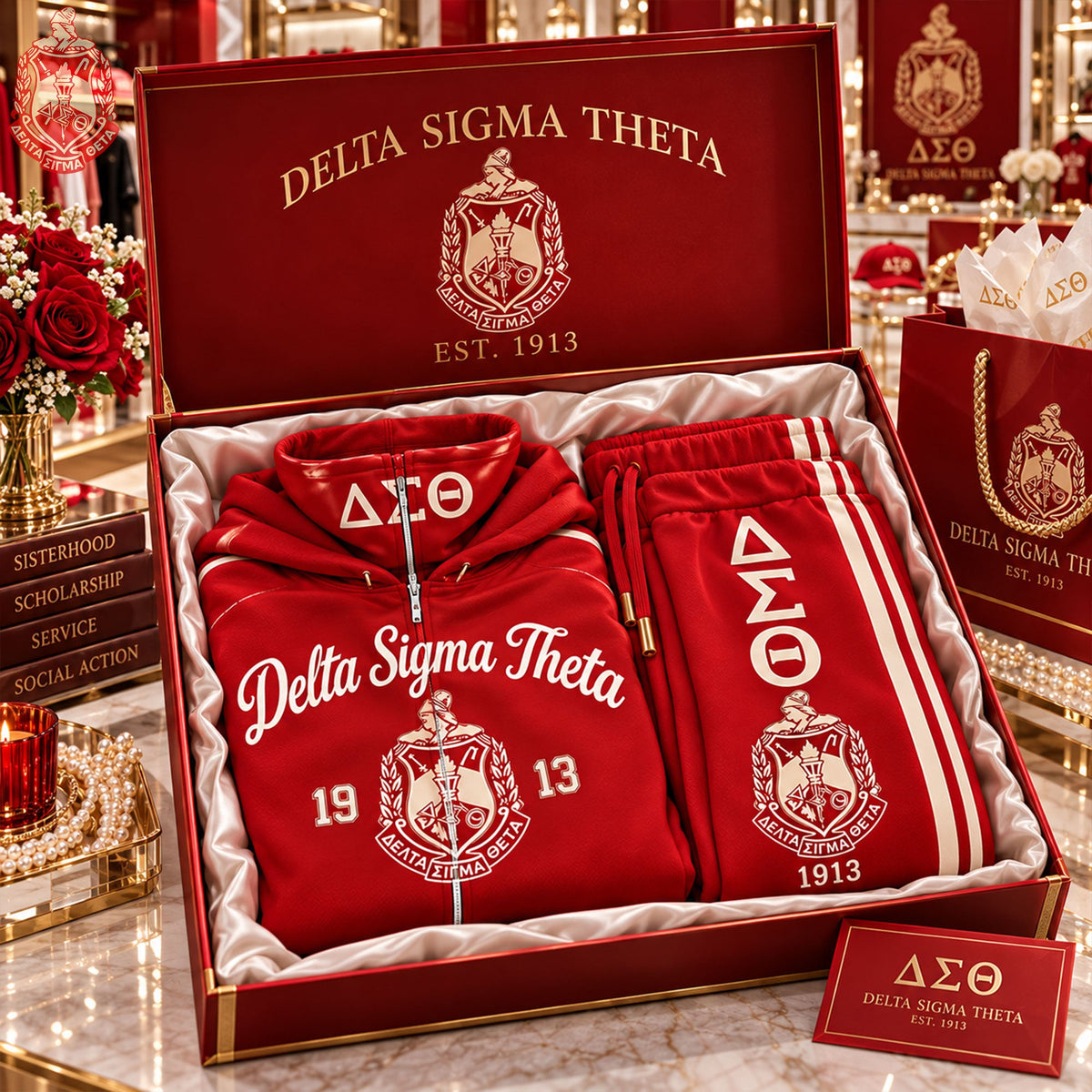 Premium Masked Hoodie Tracksuit Set HANNN TND DST 19102612