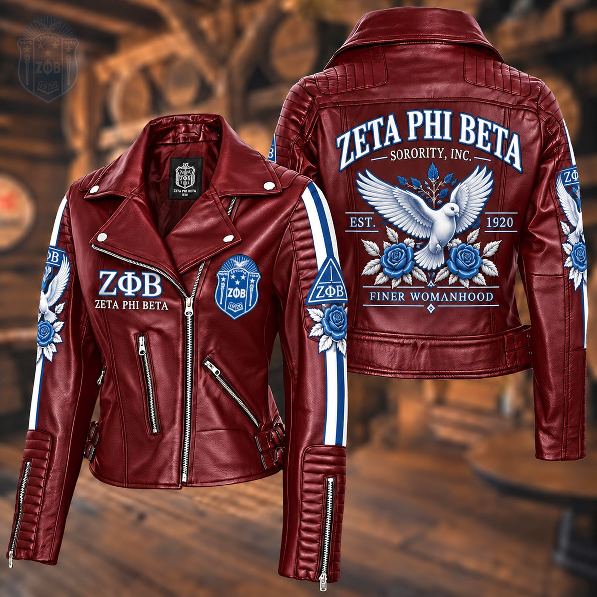 Women's Leather Moto Jacket TULT NTH ZPB 2210261
