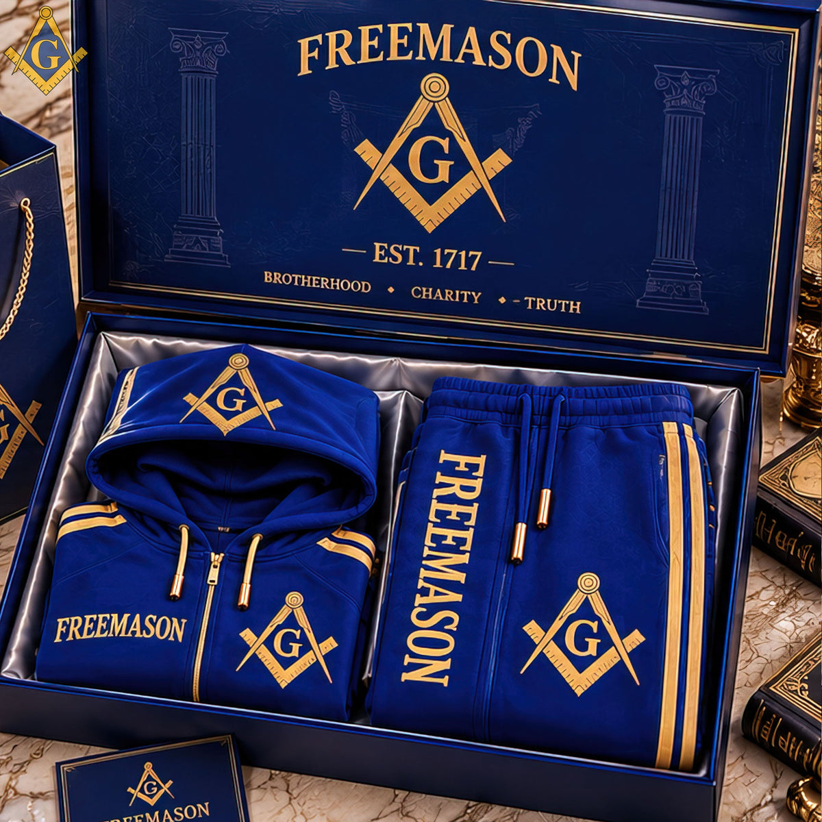 Premium Masked Hoodie Tracksuit Set HANNN TND FREE 2310267