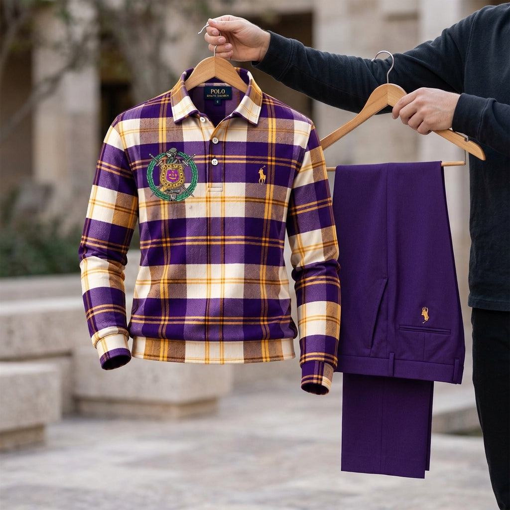 Premium Long Polo & Pants Set TLQ DBD OPP 2610261