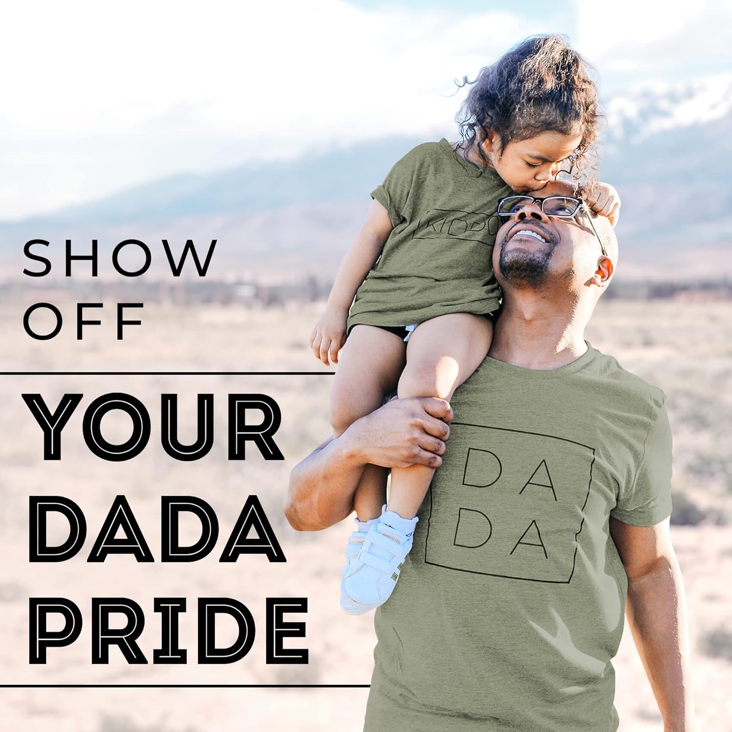 Inkopious DADA T-Shirt - First Time Father's Day Present -