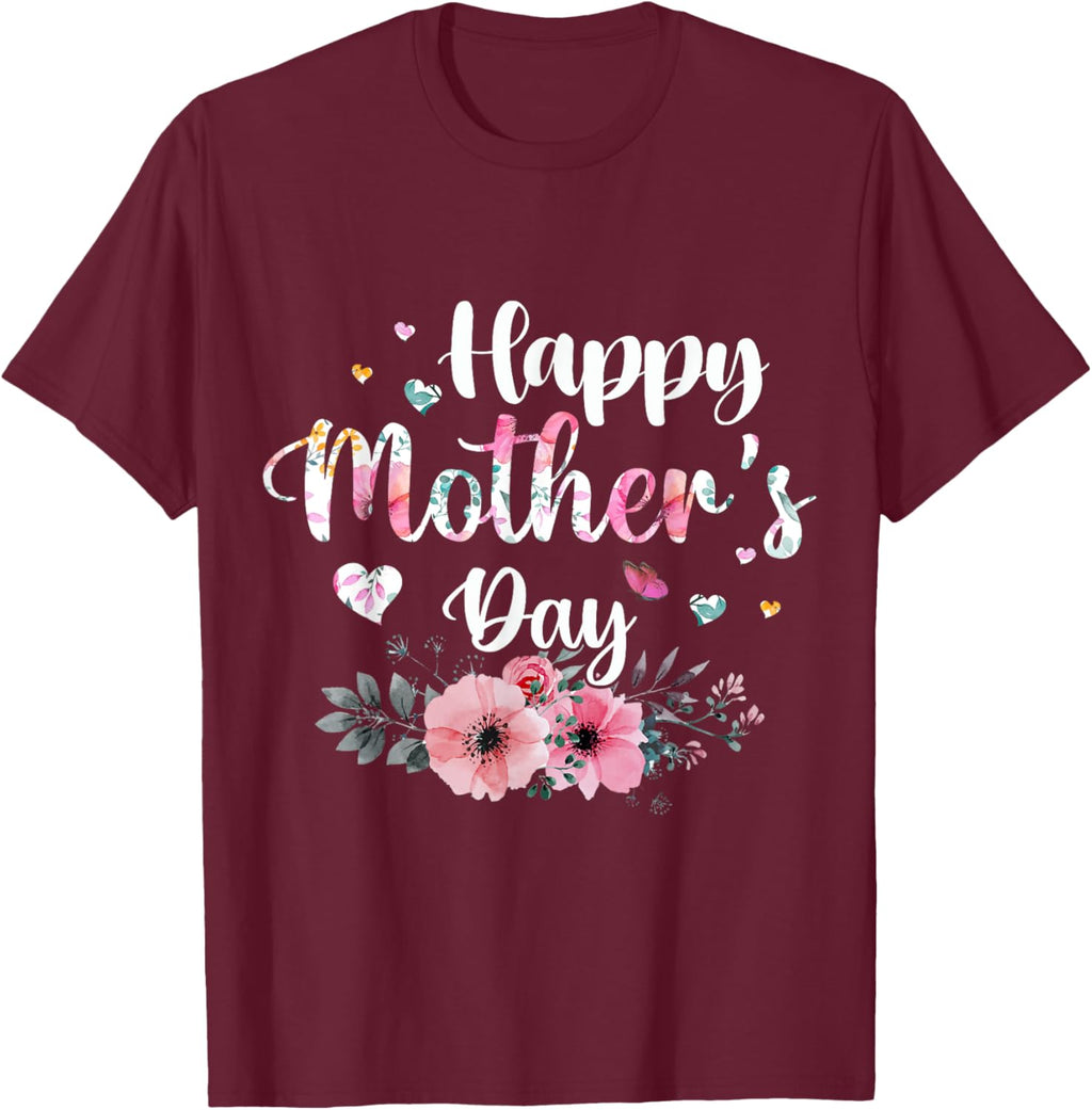 Happy Mother's Day 2025 Cute Floral for Women Mom Grandma