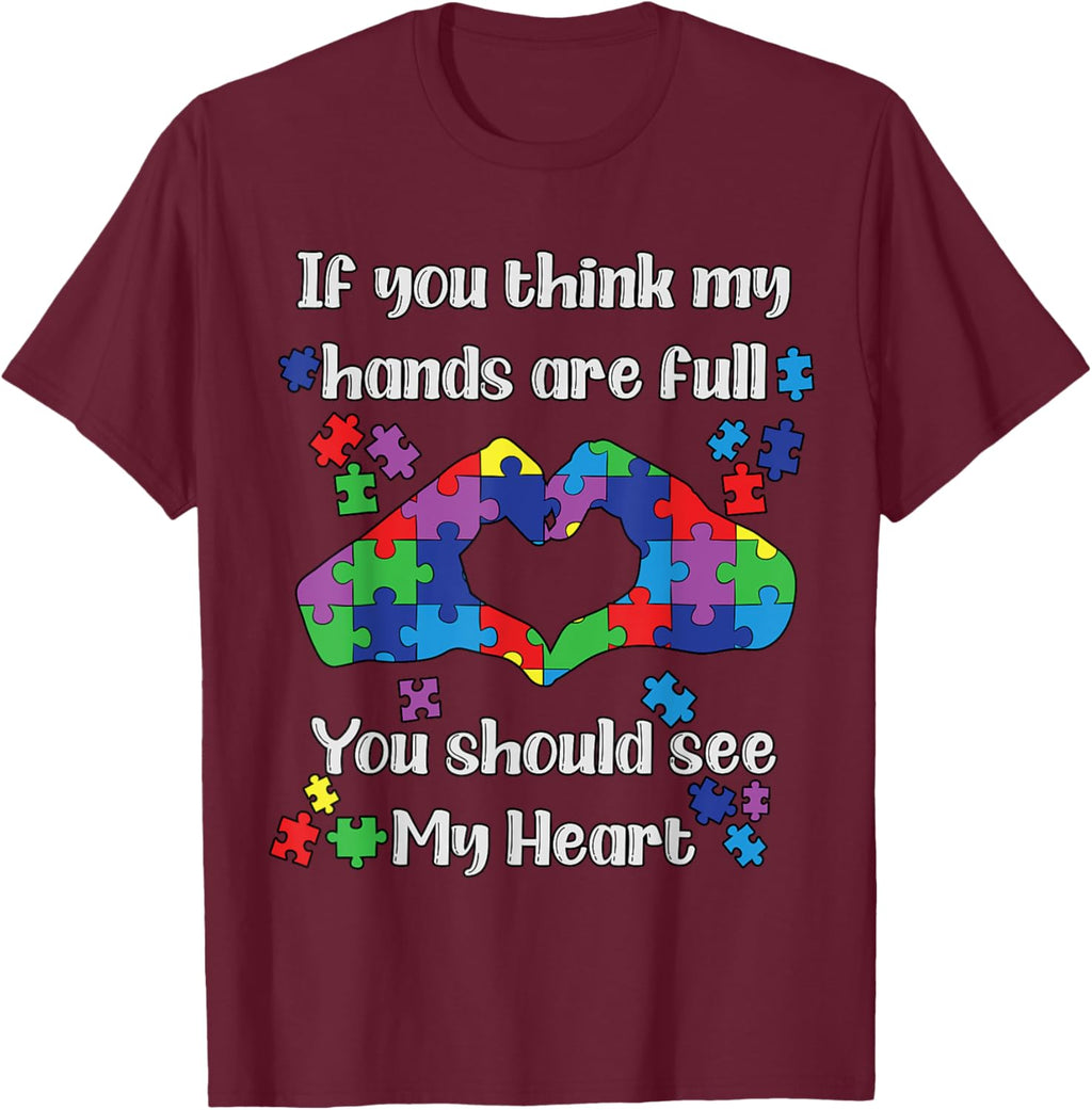 You Should See My Heart Mom Autistic Kids Autism Awareness