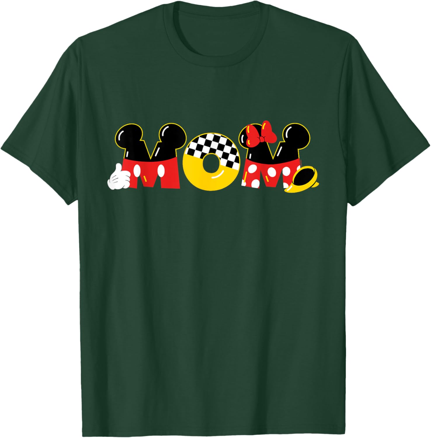 Disney Mickey Mouse & Minnie Mouse Mom Mother\u2019s Day Birthday Mother Shirt