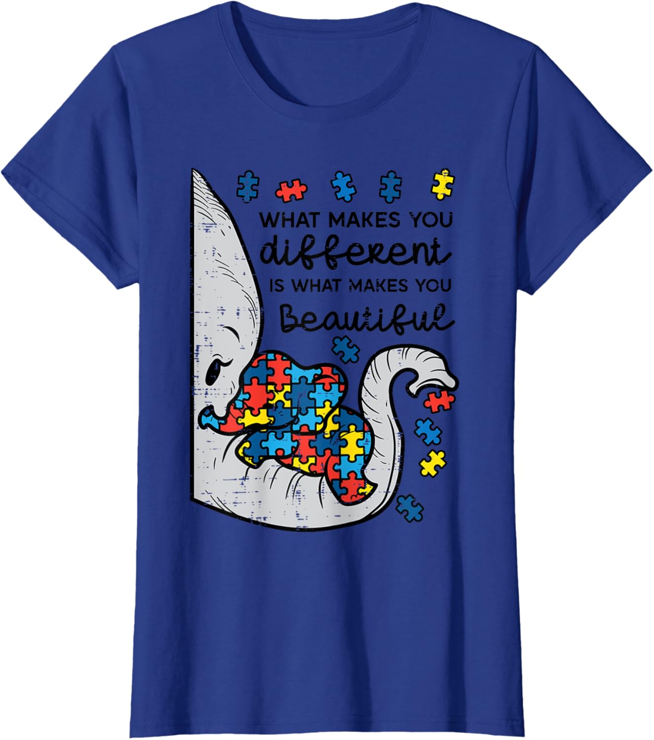 What Makes You Different Beautiful Elephant Autism Awareness