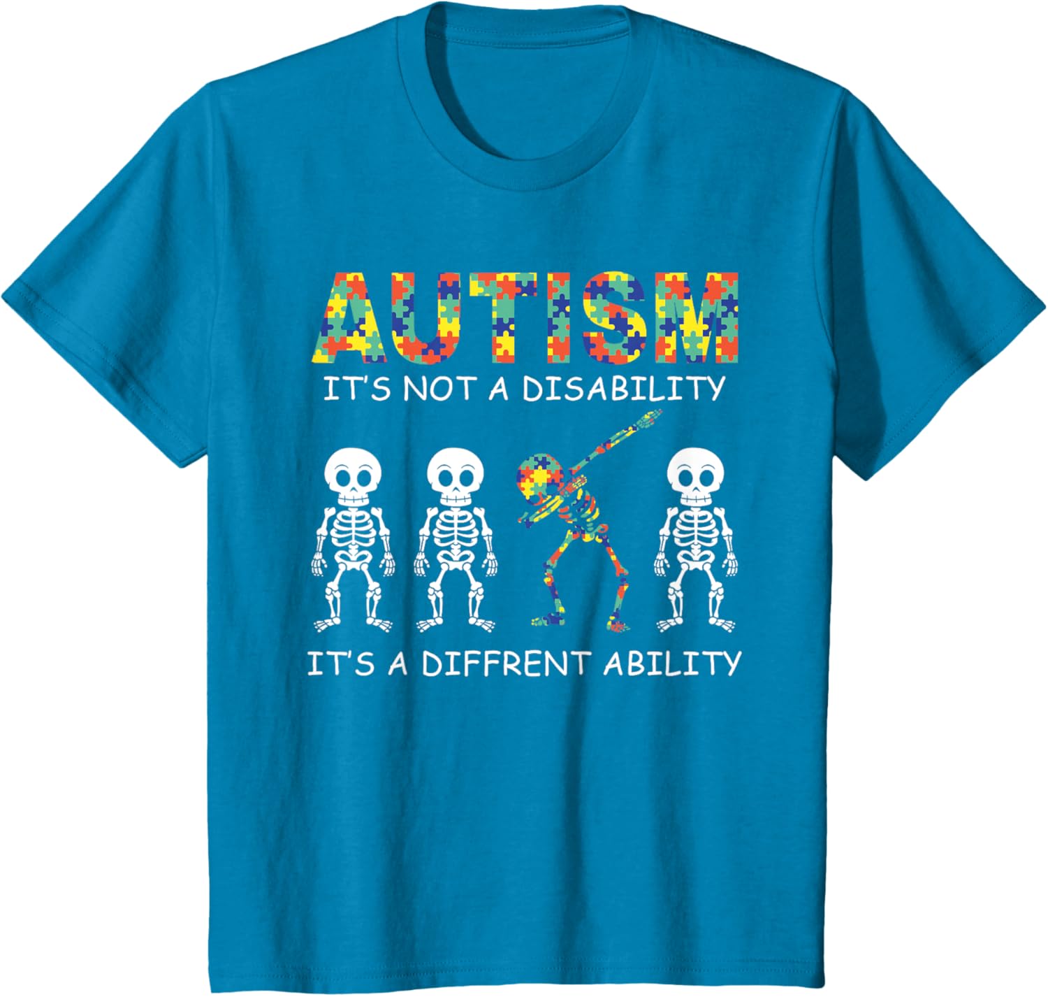 Autism is not a disability it's a different ability