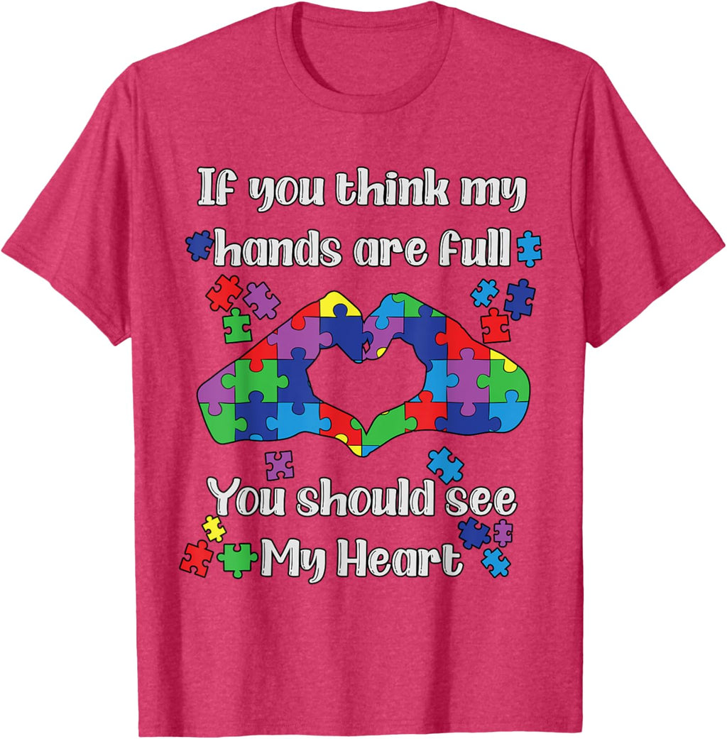 You Should See My Heart Mom Autistic Kids Autism Awareness