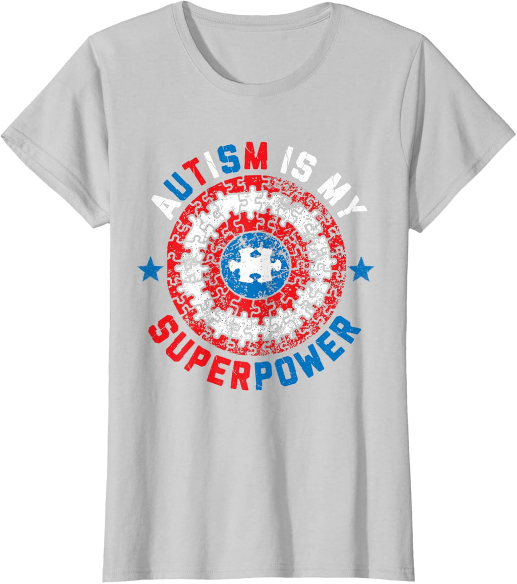 Autism Is My Superpower Autism Awareness Autistic For Boys