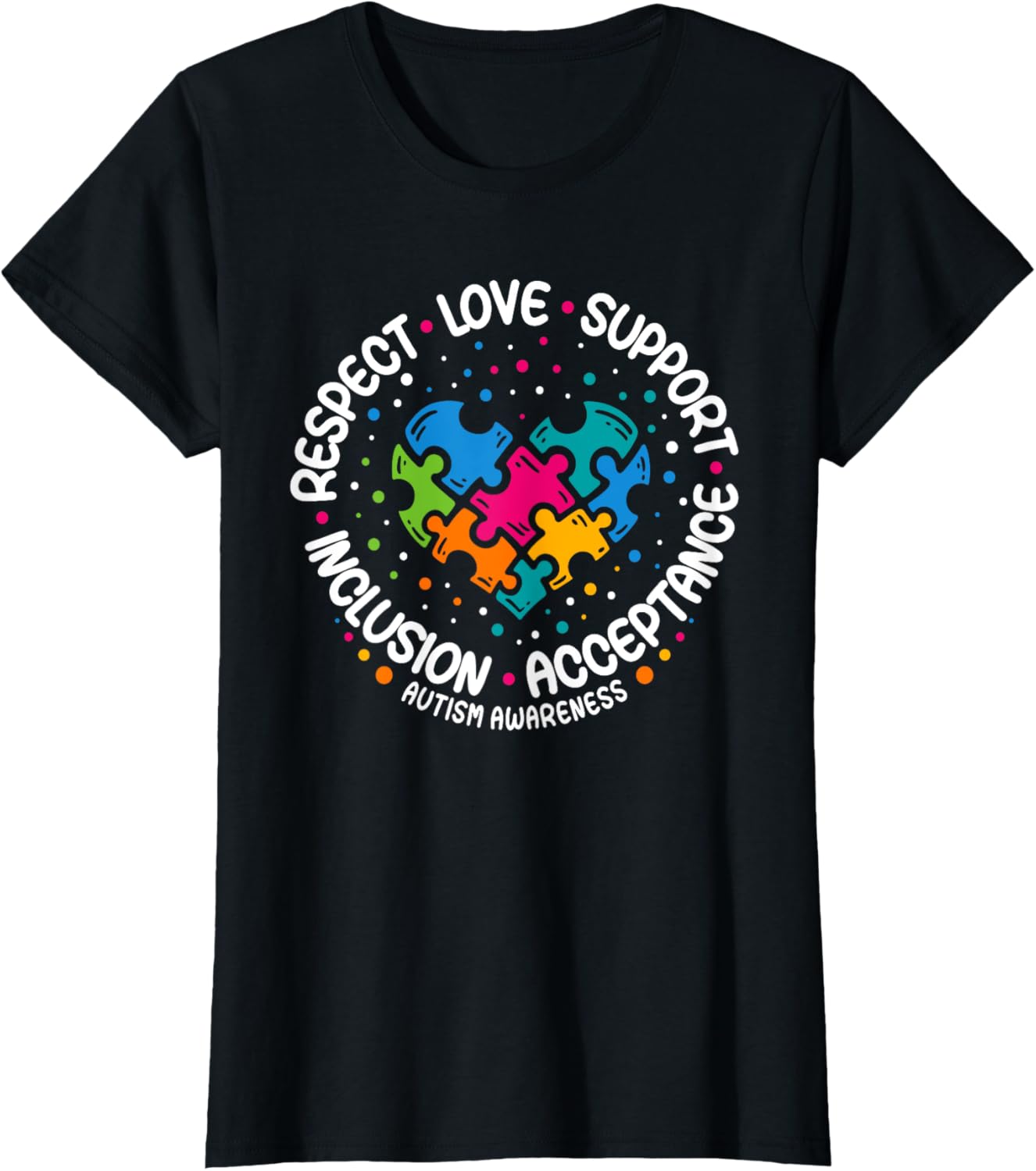 Autism Awareness Respect Love Support Blue Autism