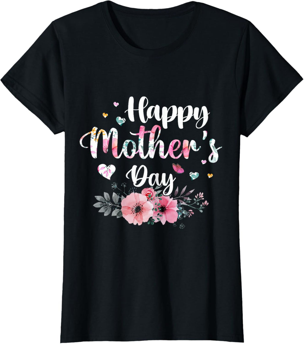 Happy Mother's Day 2025 Cute Floral for Women Mom Grandma