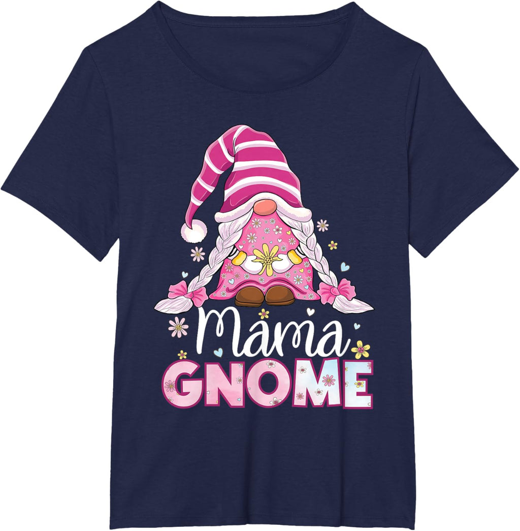 Flower For Mom Gnomies Cute Gnome Mom Happy Mother's Day