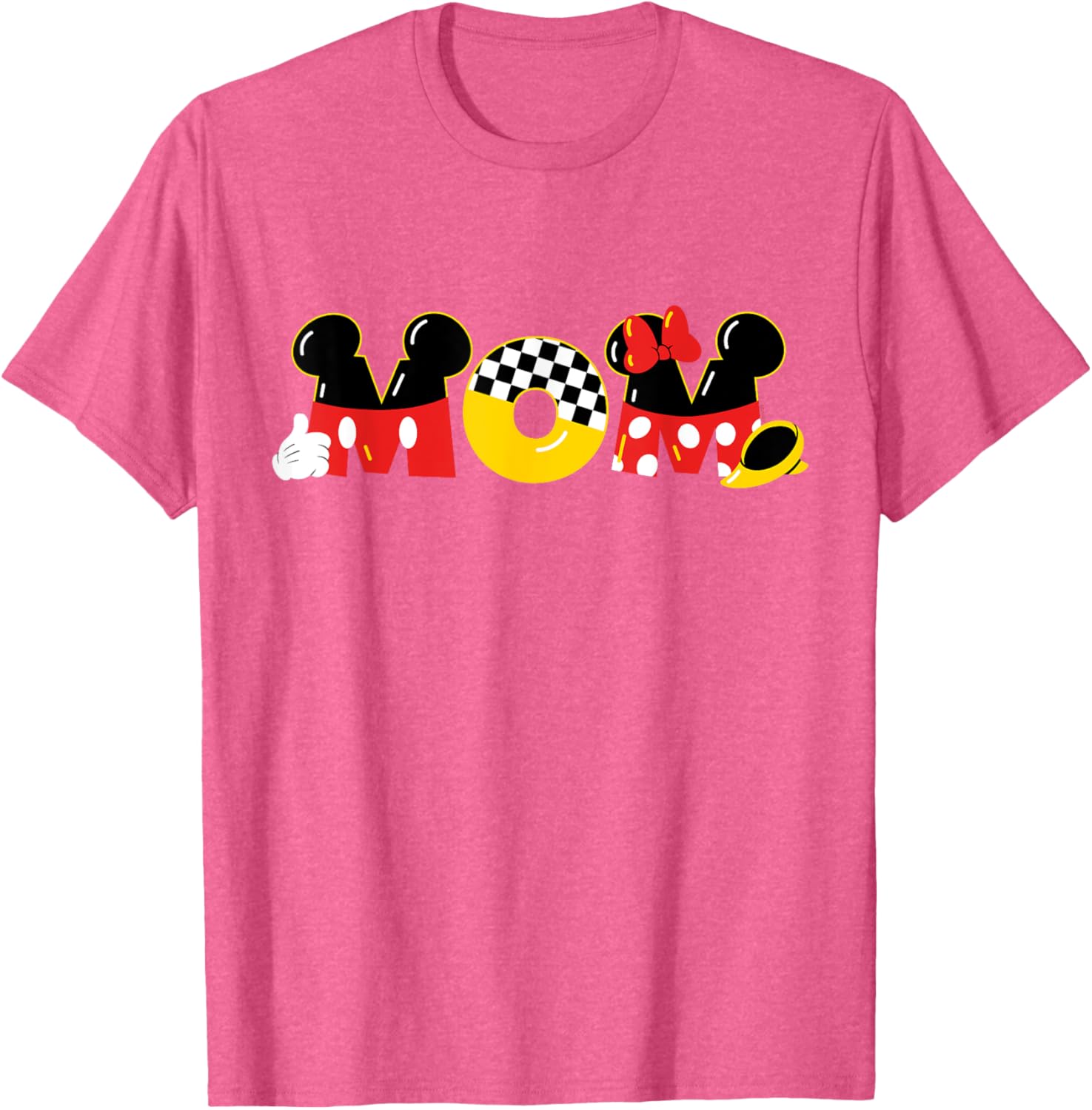 Disney Mickey Mouse & Minnie Mouse Mom Mother\u2019s Day Birthday Mother Shirt