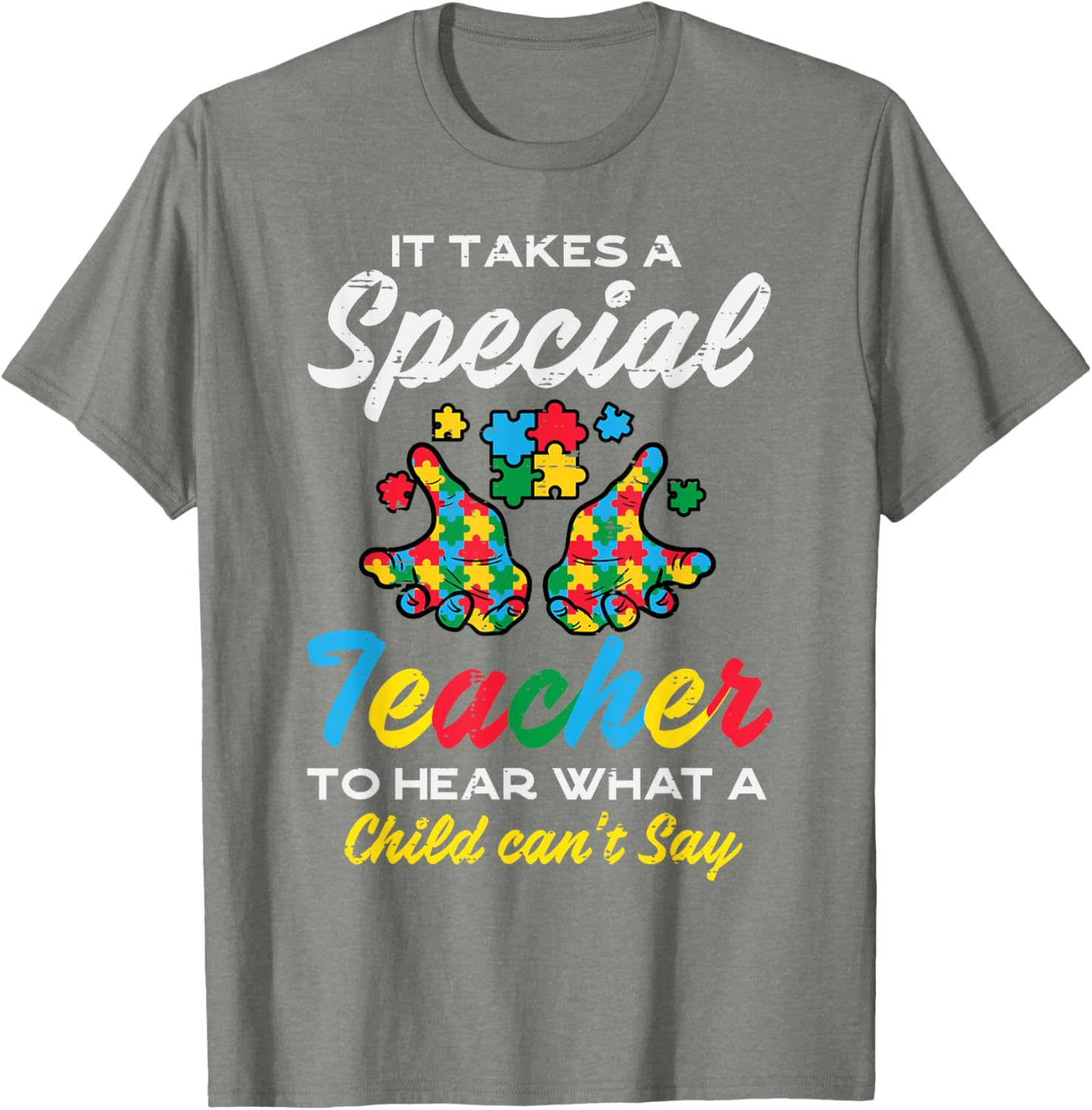 Special Teacher To Hear Child Cant Say Autism Awareness Sped