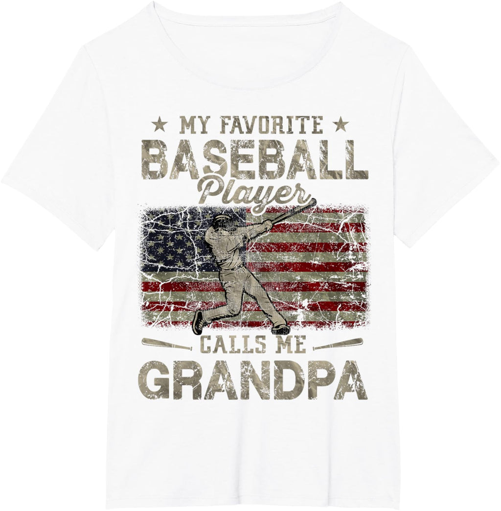 My Favorite Baseball Player Calls Me Grandpa Father's Day