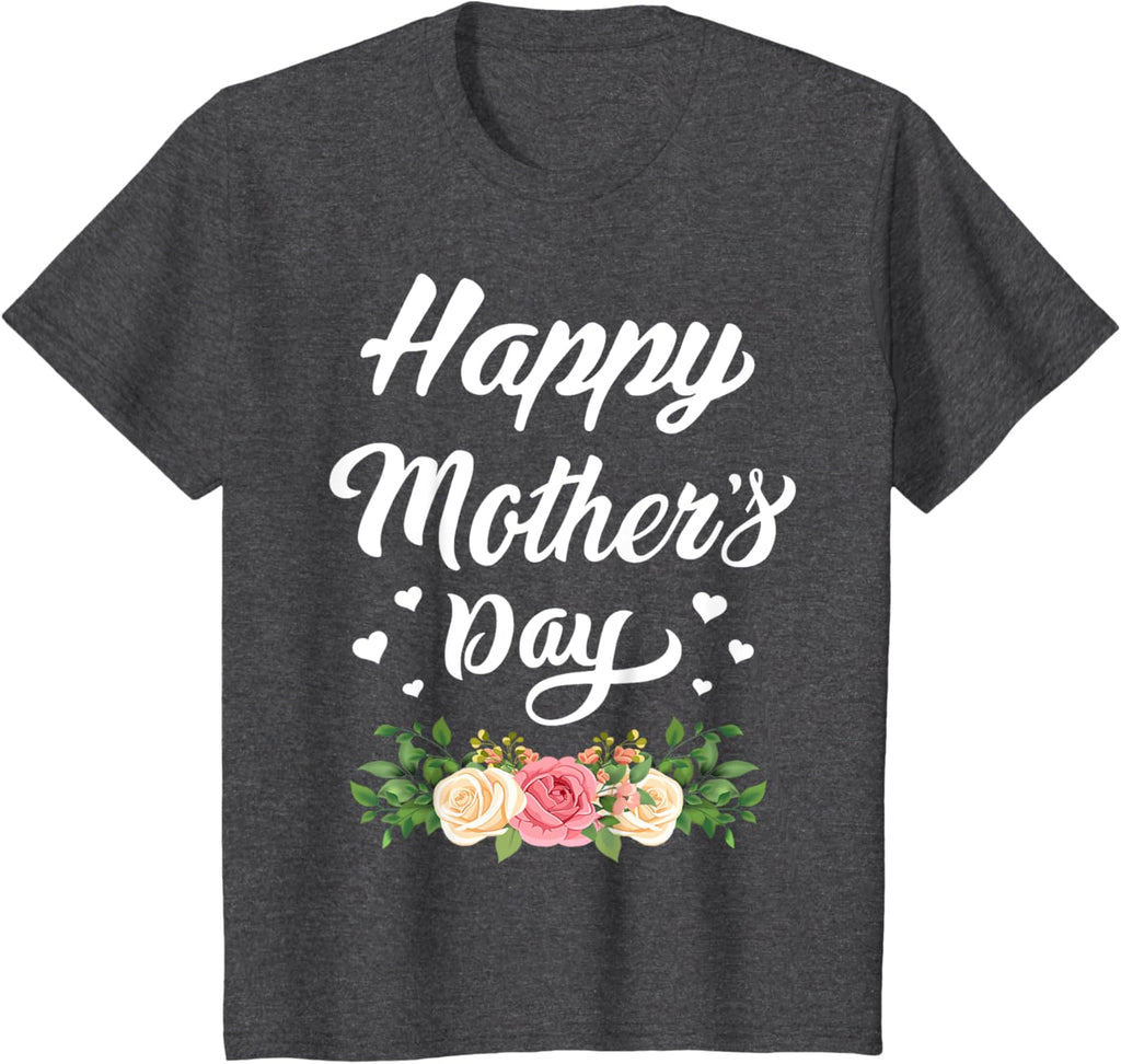 Happy Mother's Day 2024 Tshirt for Women Mom Grandma Mother Shirt