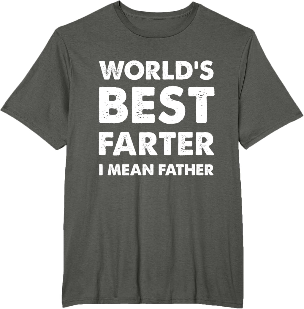 Father's Day Retro Dad World's Best Farter I Mean Father