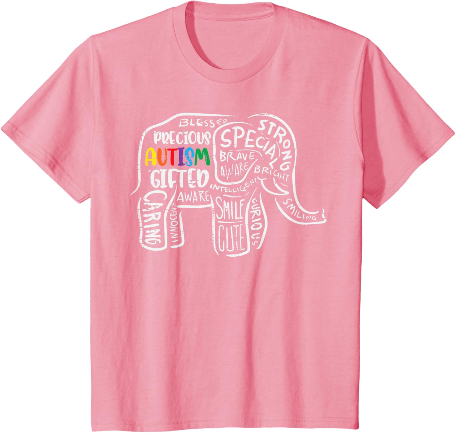 Autism Awareness Elephant Acceptance Autistic Men Women Kids