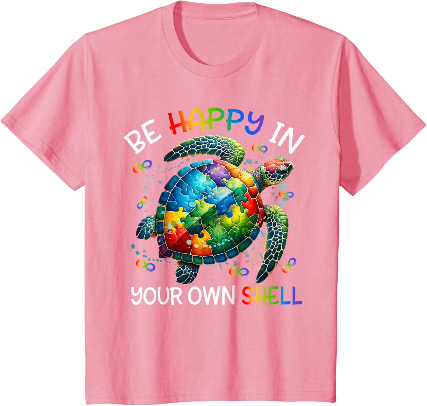 Puzzle Turtle Be Happy In Your Own Shell Autism Awareness