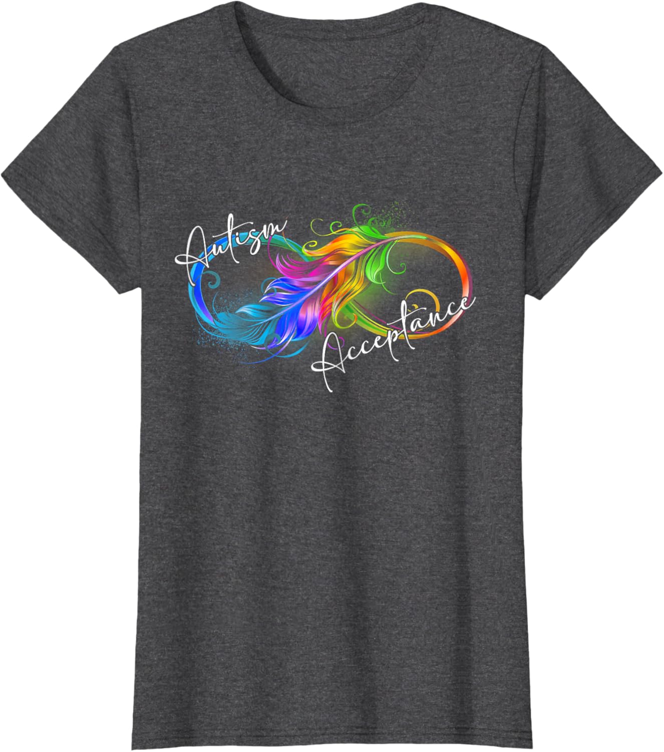 Autism Red Instead Infinity Symbol Autistic Acceptance