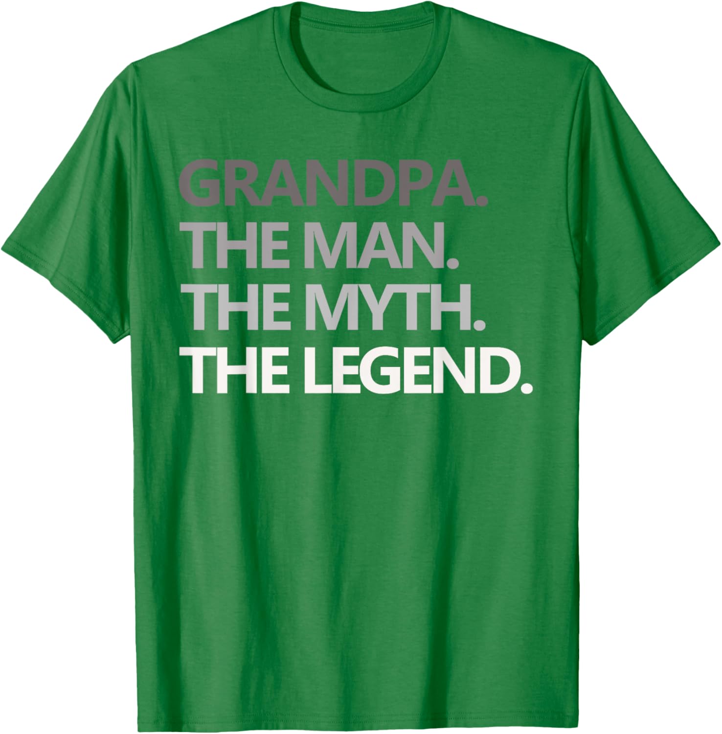 GRANDPA THE MAN THE MYTH THE LEGEND Men Gift Father's Day