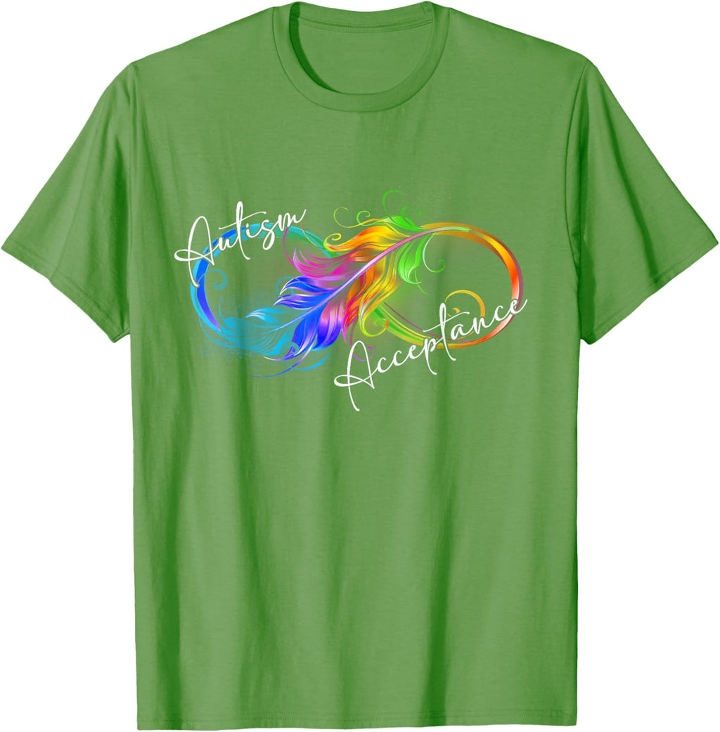 Autism Red Instead Infinity Symbol Autistic Acceptance