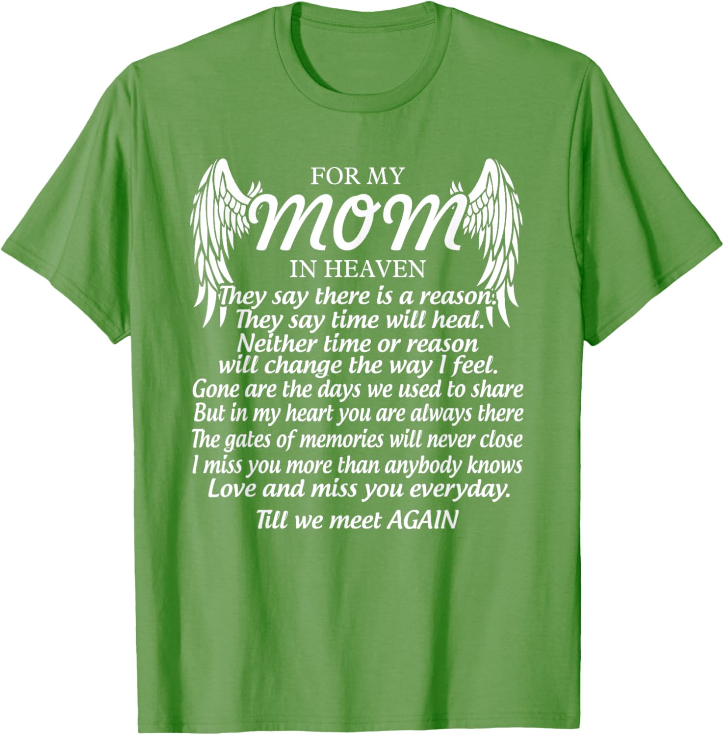 For My Mom In Heaven Love My Mom So Much Missing Mother Day