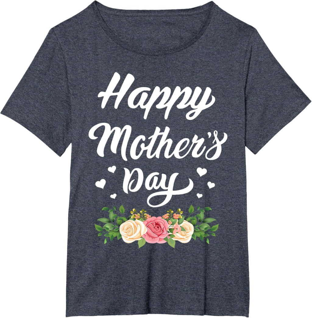 Happy Mother's Day 2024 Tshirt for Women Mom Grandma Mother Shirt