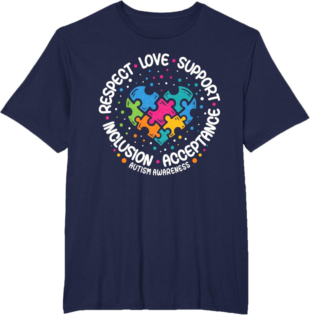 Autism Awareness Respect Love Support Blue Autism