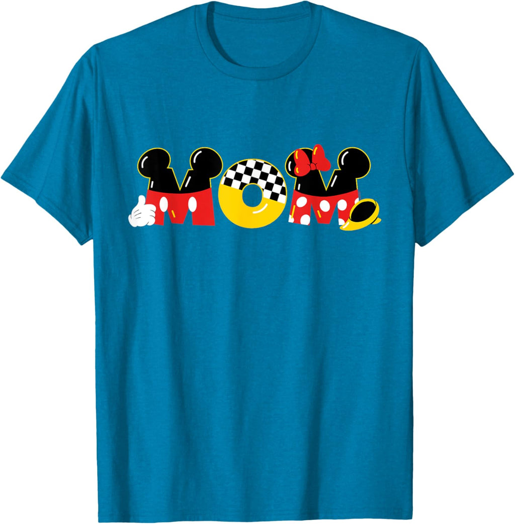 Disney Mickey Mouse & Minnie Mouse Mom Mother\u2019s Day Birthday Mother Shirt