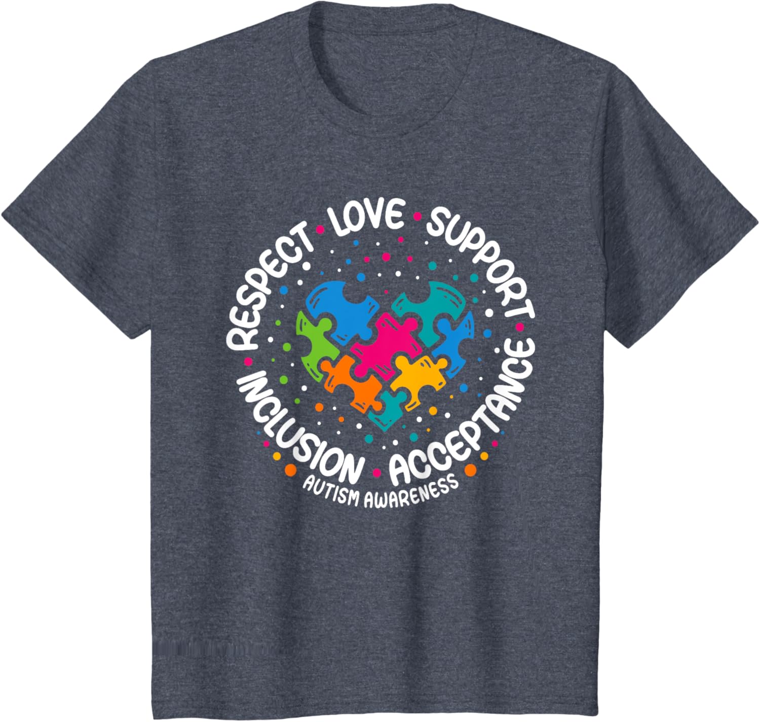 Autism Awareness Respect Love Support Blue Autism