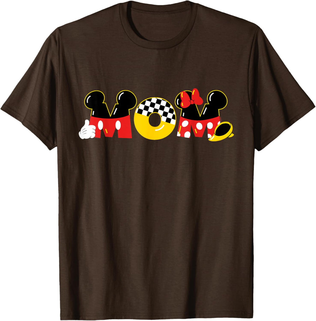Disney Mickey Mouse & Minnie Mouse Mom Mother\u2019s Day Birthday Mother Shirt