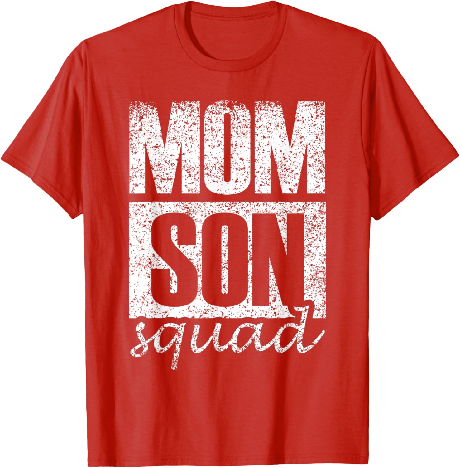 Mama Mom Son Mothers Day Love Mama Mommy Son Squad Mother's Day Matching Mom Sons Mother Son T-Shirt, Small, Black