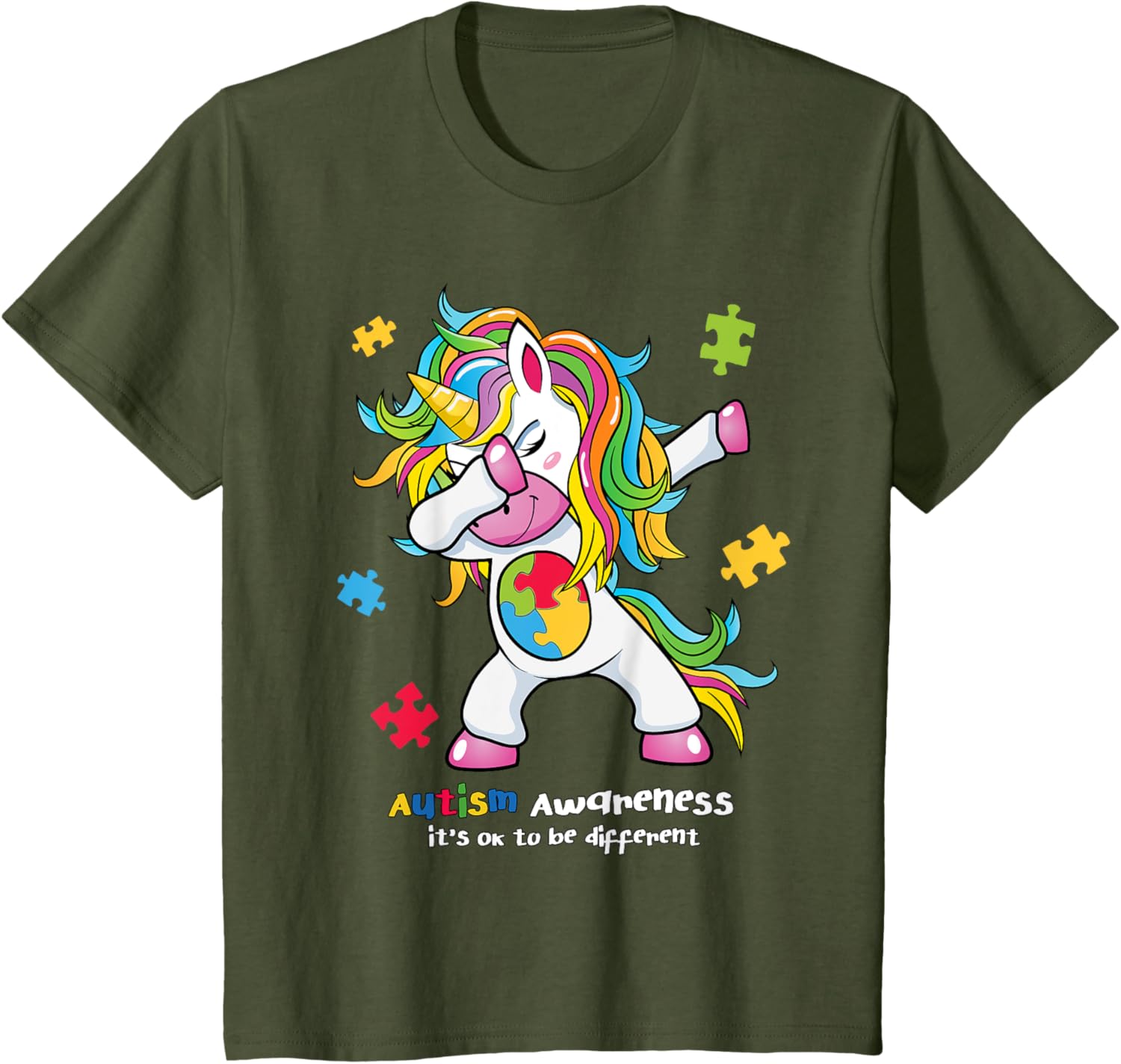 Autism Awareness - It's OK To Be Different Women
