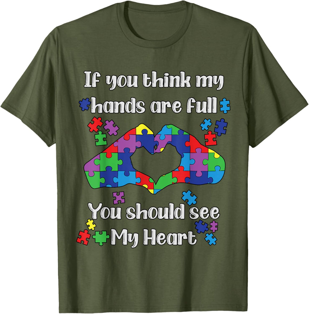You Should See My Heart Mom Autistic Kids Autism Awareness