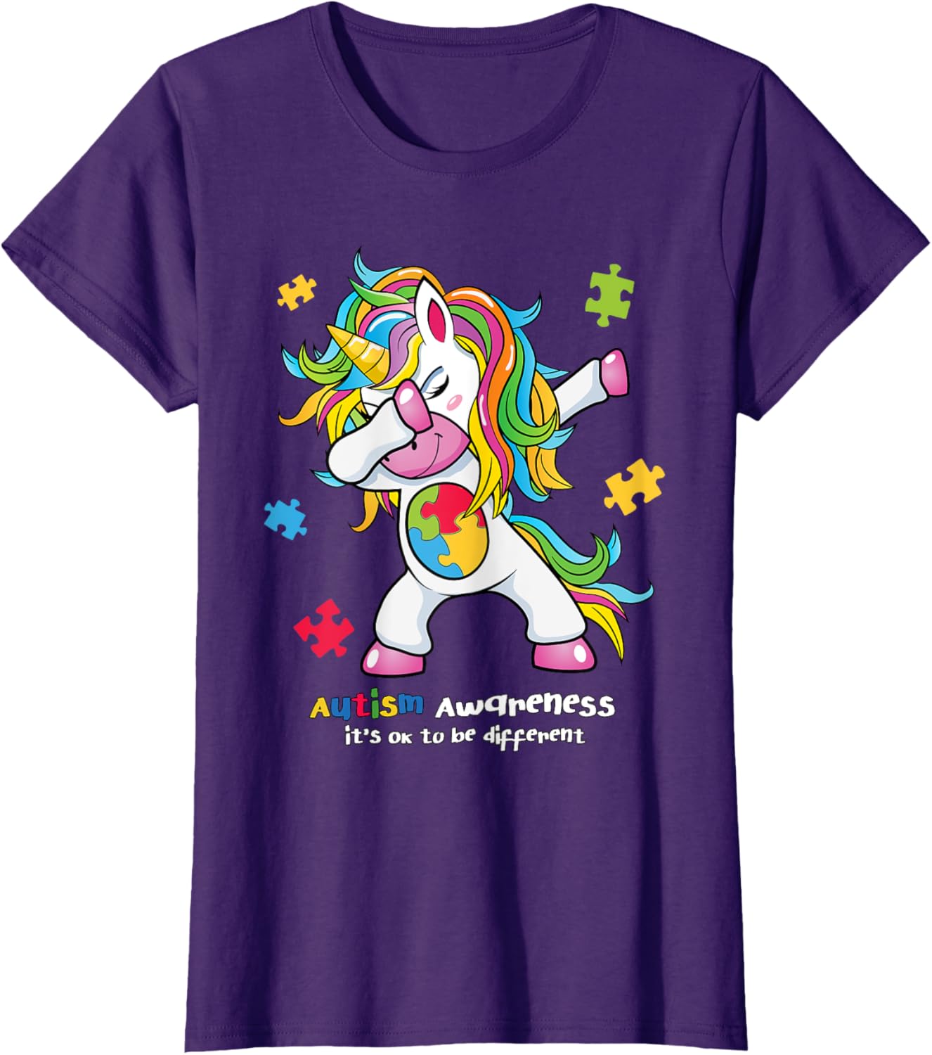 Autism Awareness - It's OK To Be Different Women