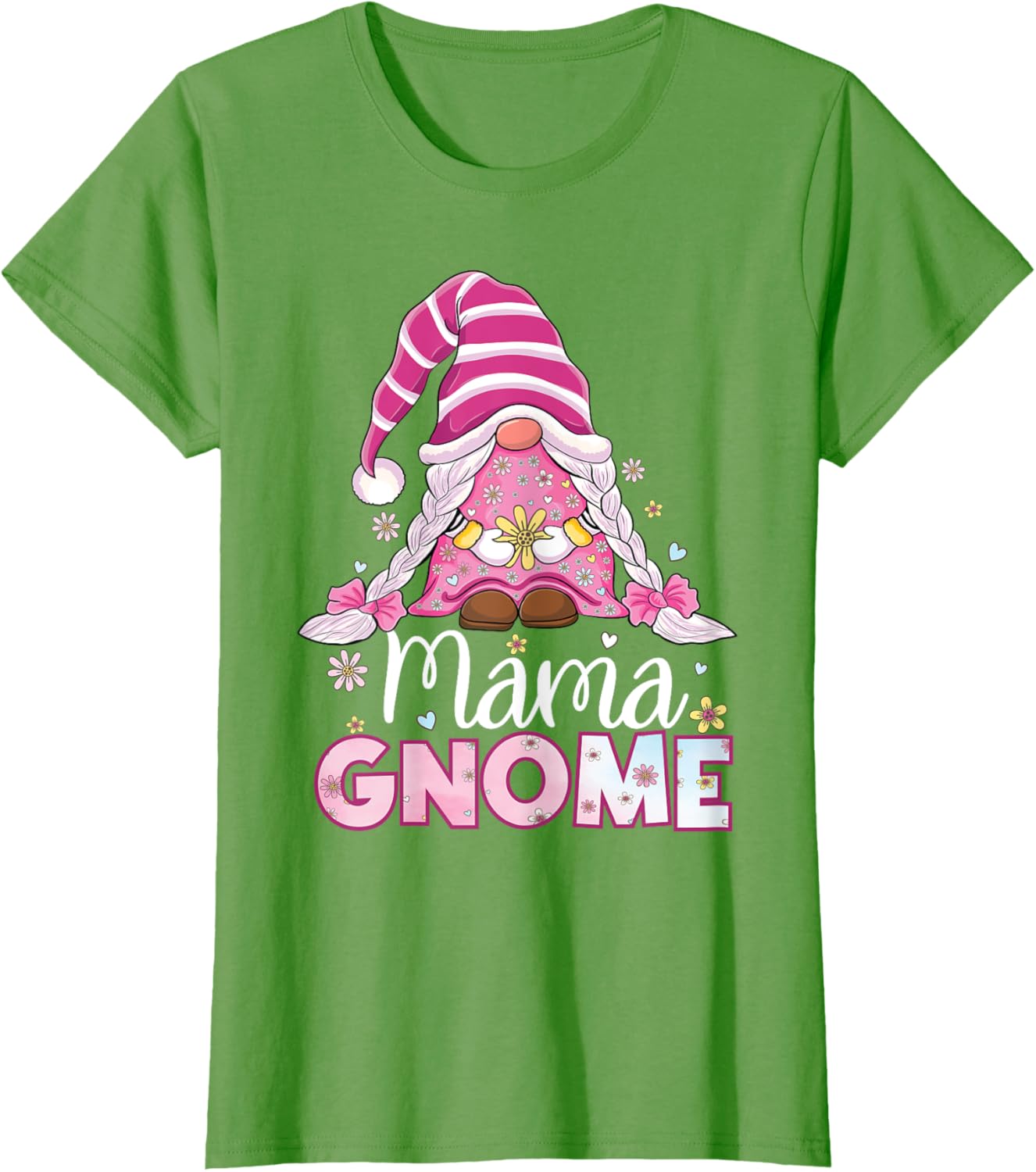 Flower For Mom Gnomies Cute Gnome Mom Happy Mother's Day
