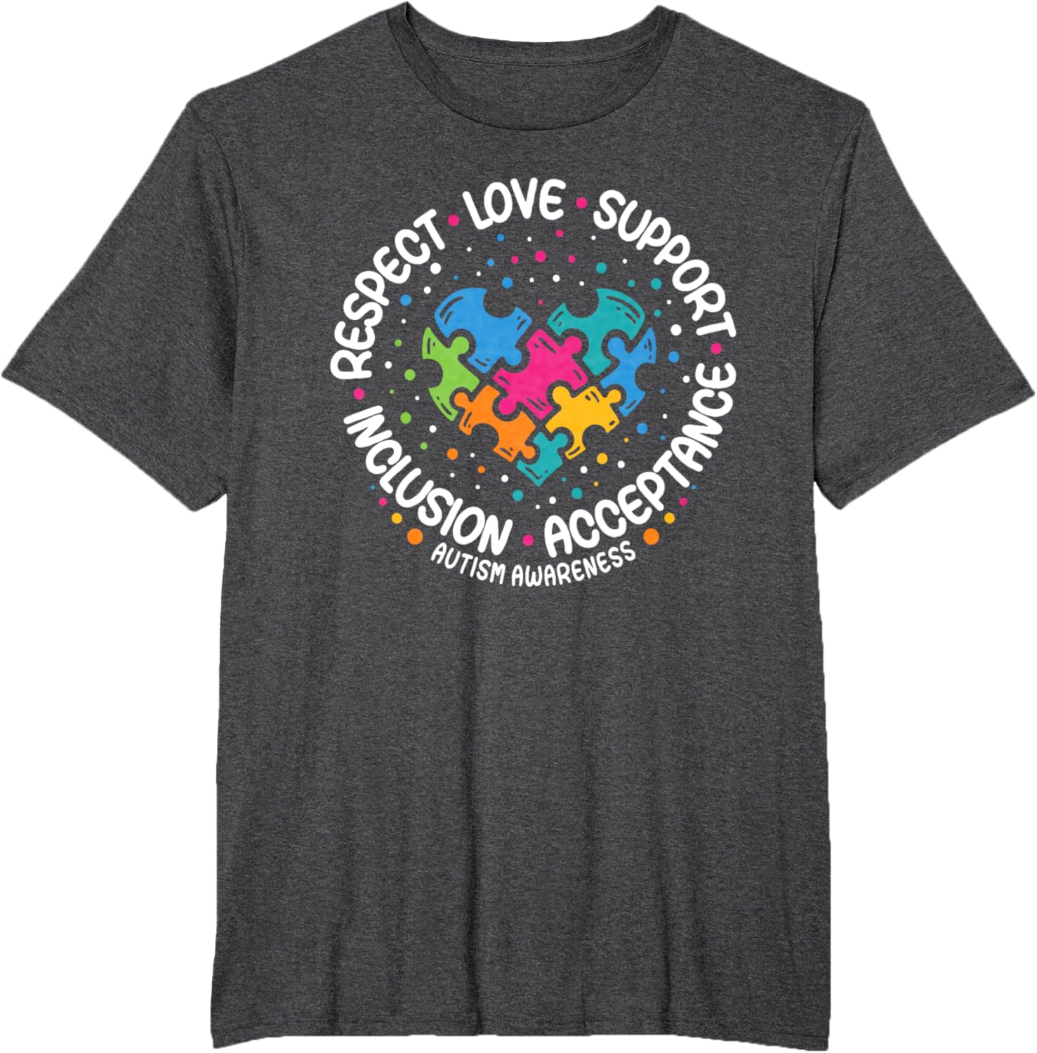 Autism Awareness Respect Love Support Blue Autism