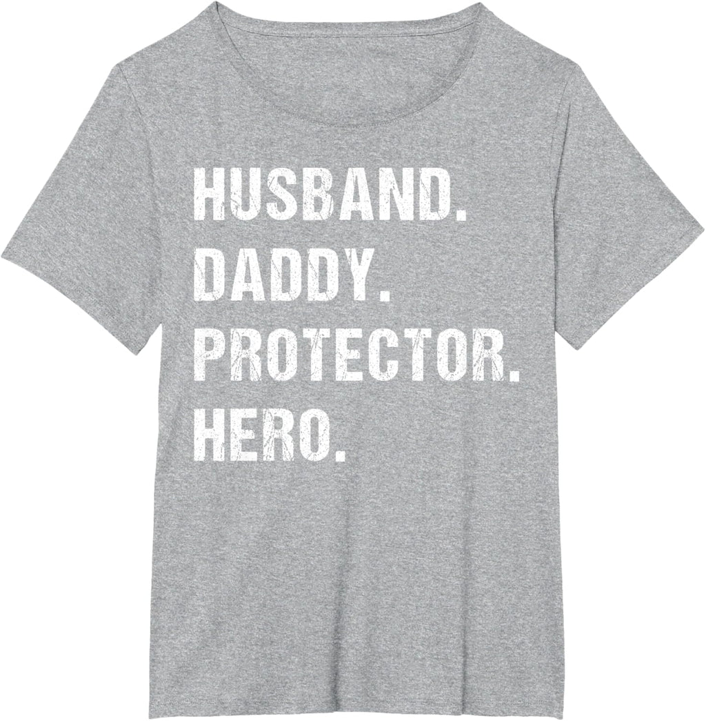 Husband Daddy Protector Hero Fathers Day Gift For Dad Wife