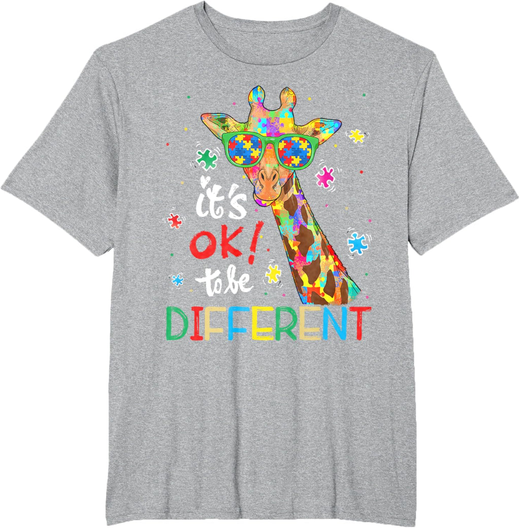 Autism Awareness Acceptance Women Kid Its Ok To Be Different